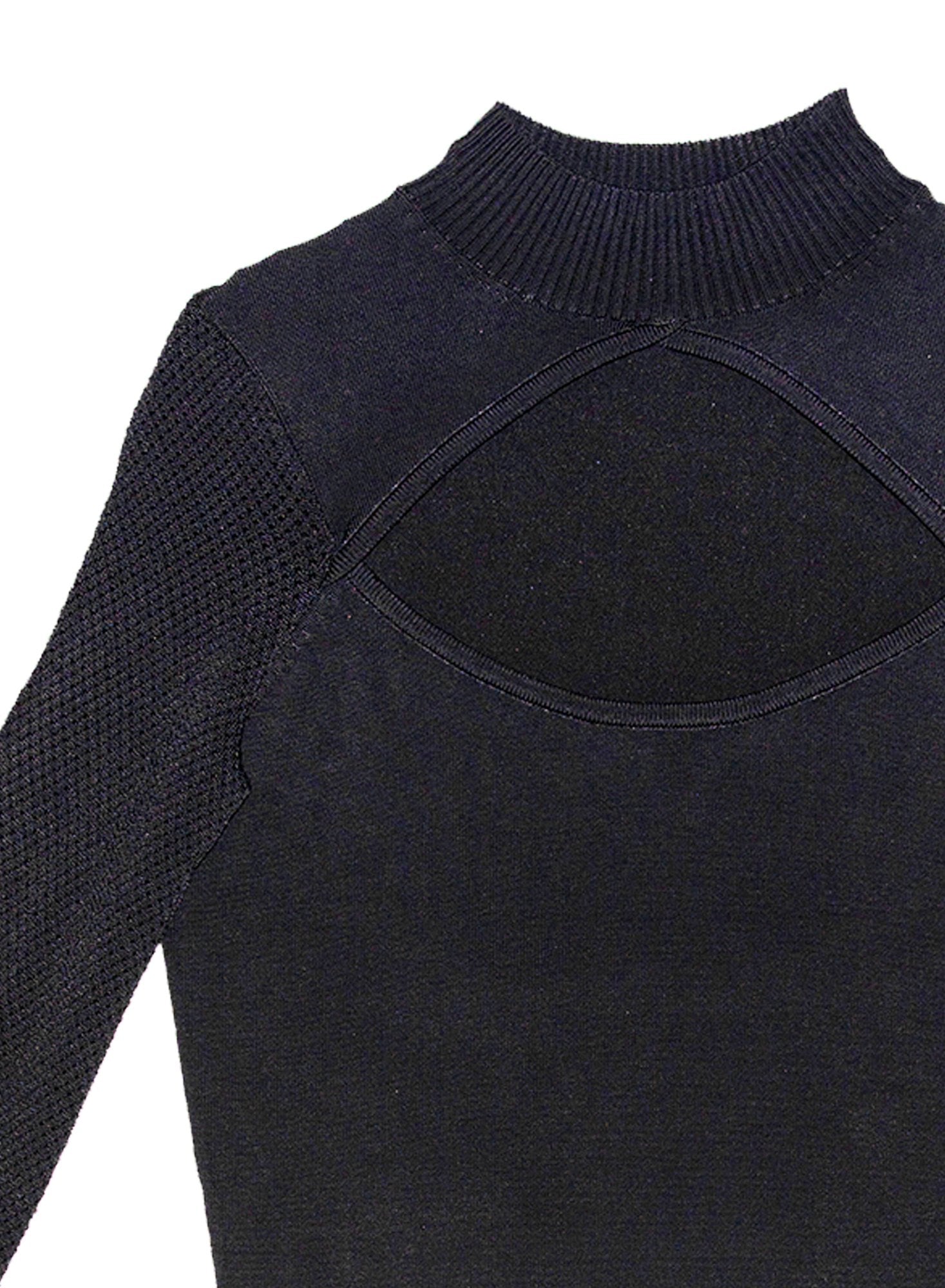 Cutout Knit Top