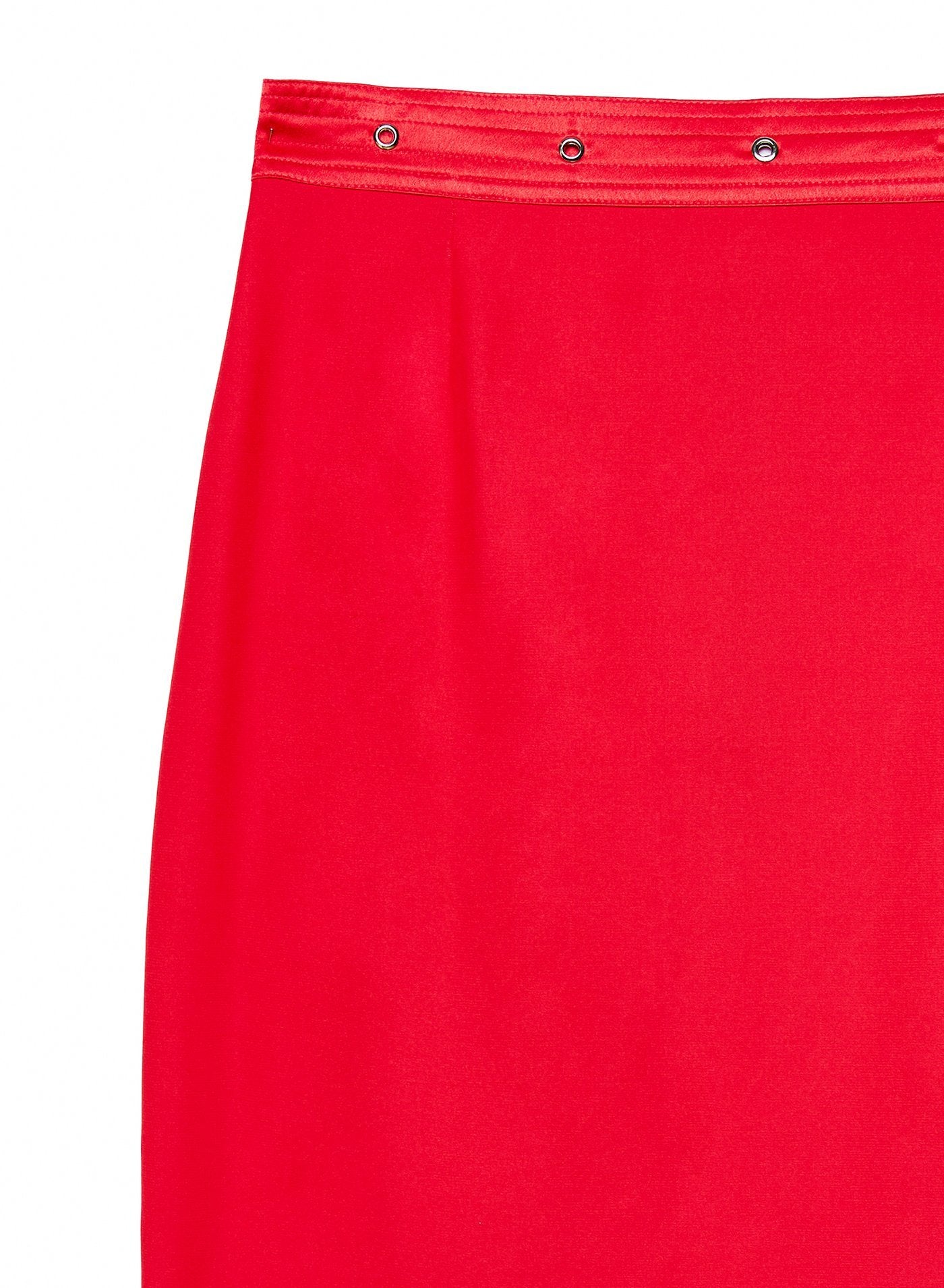 Grommet Pencil Skirt
