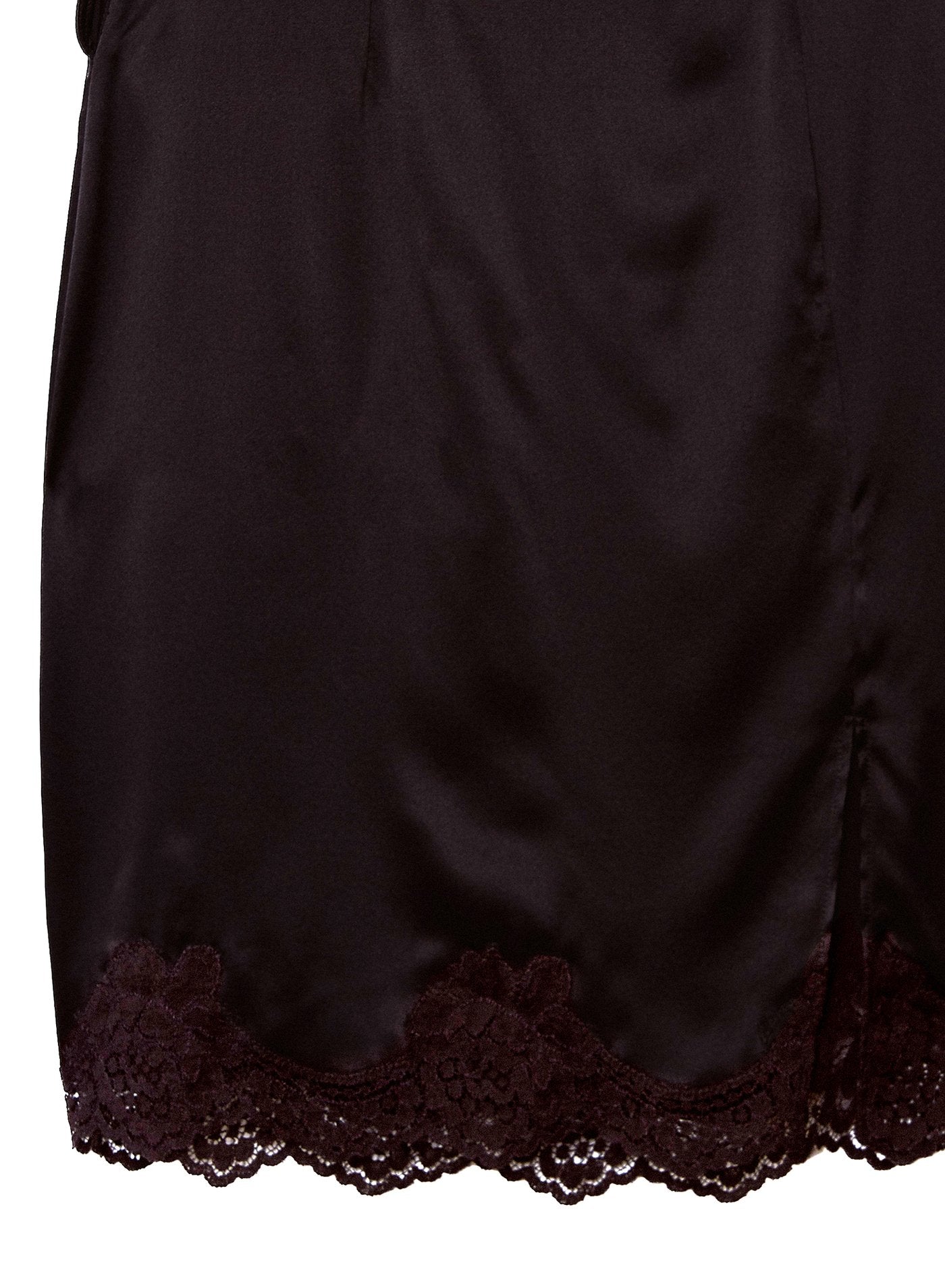 James Lace Slip Skirt