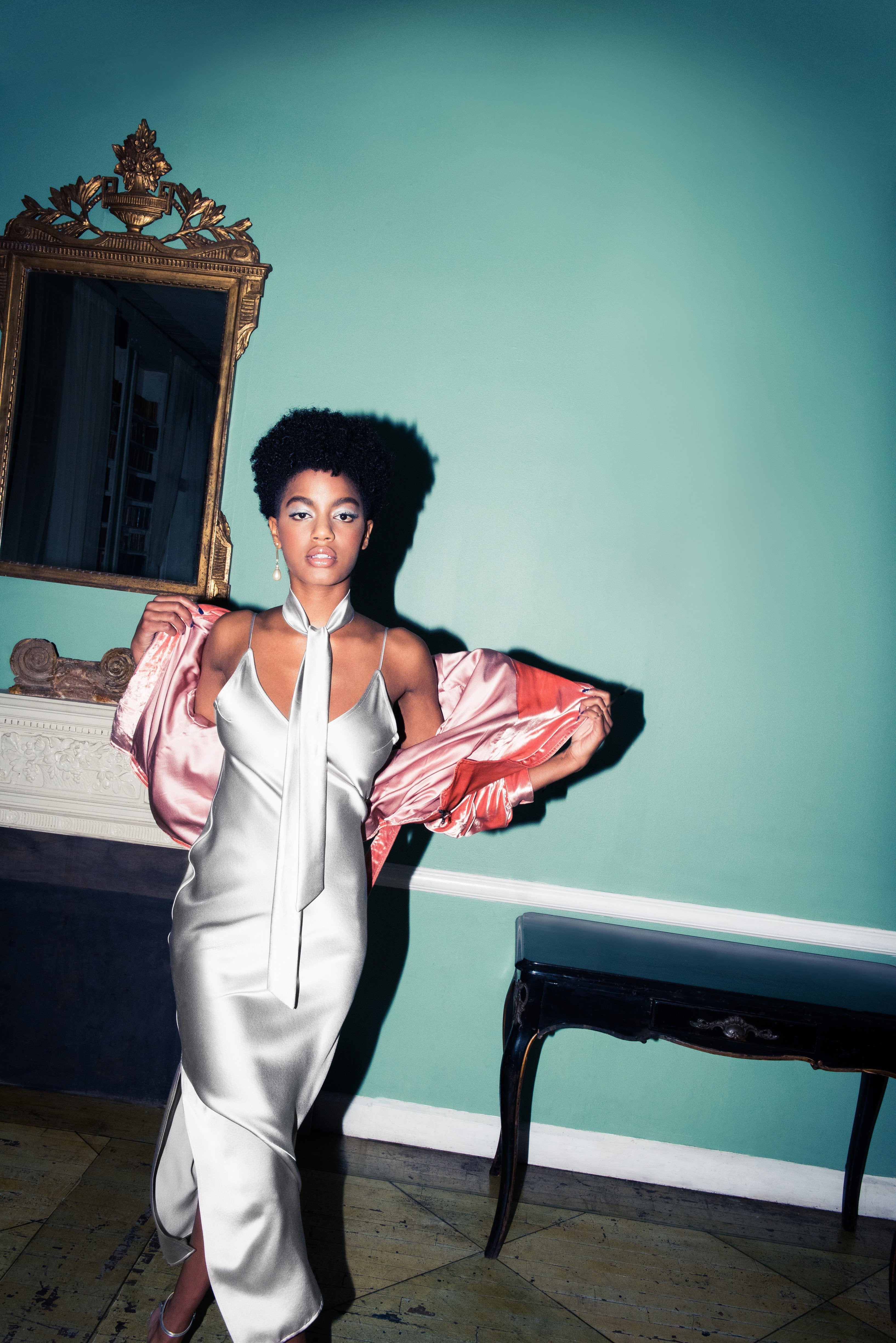 Silk Bias Gown