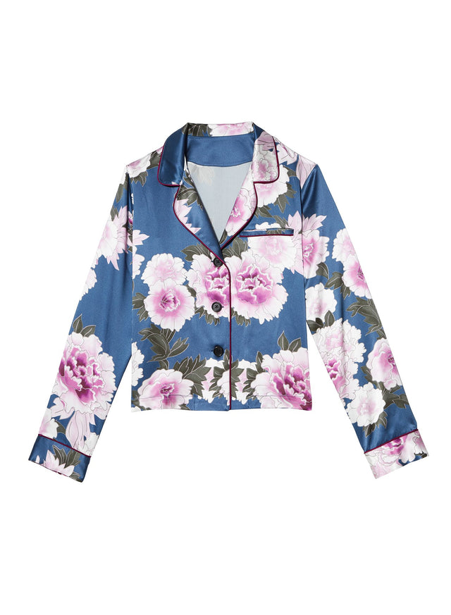 Caspian floral - Fleur PJ Top | Fleur du Mal - DEMO