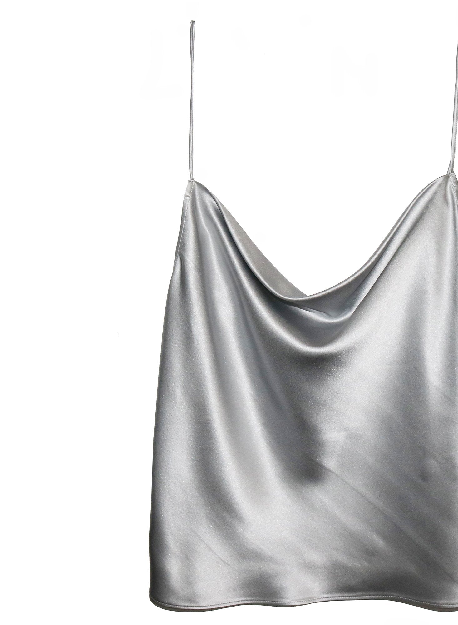 Cowl Neck Spaghetti Strap Cami