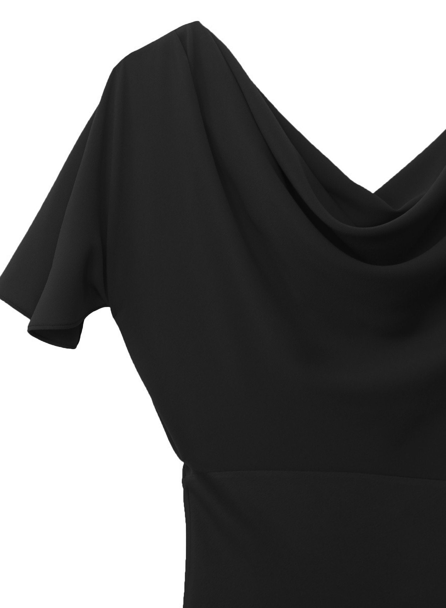 Asymmetrical Cowl Top