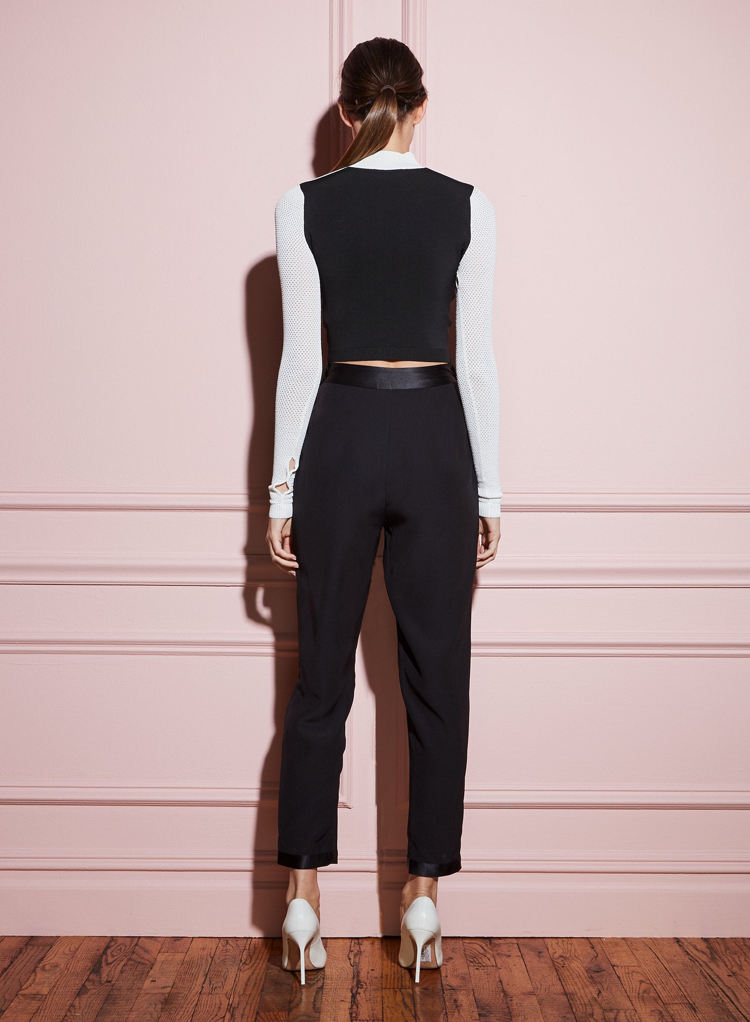 Cutout Knit Top