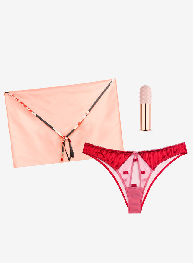 Bisou/rouge - Peekaboo Play Gift Set | Fleur du Mal - DEMO