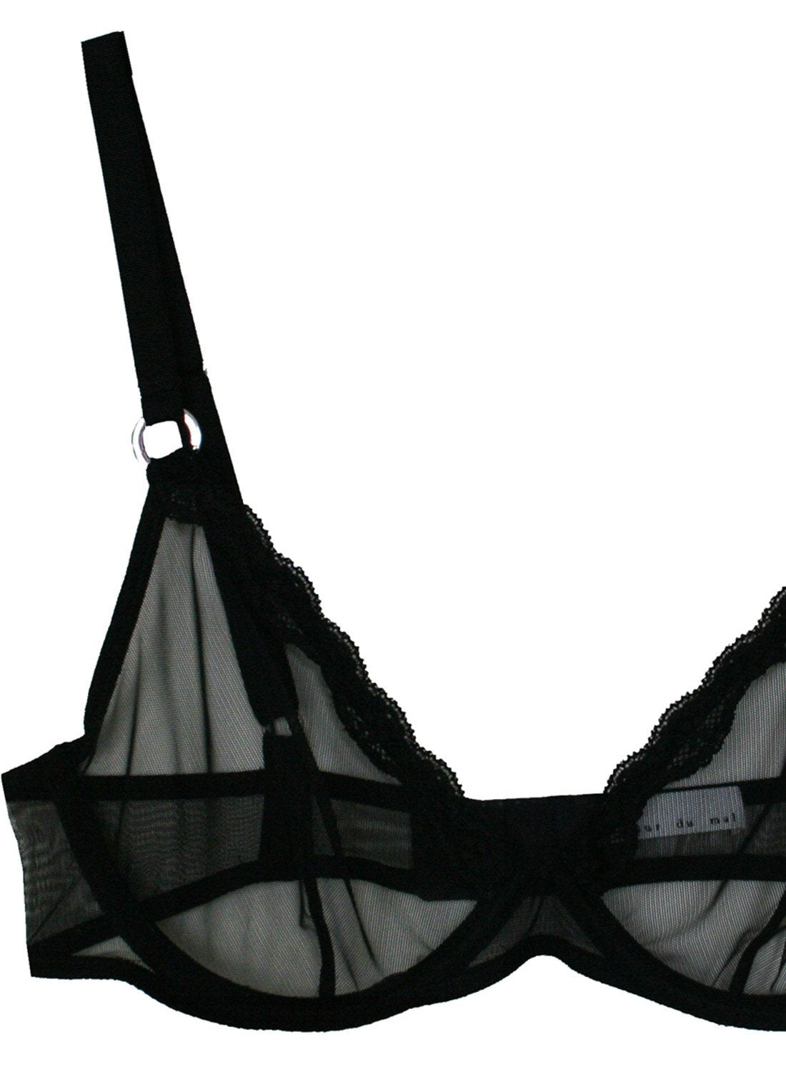 Sheer Tulle Demi Bra