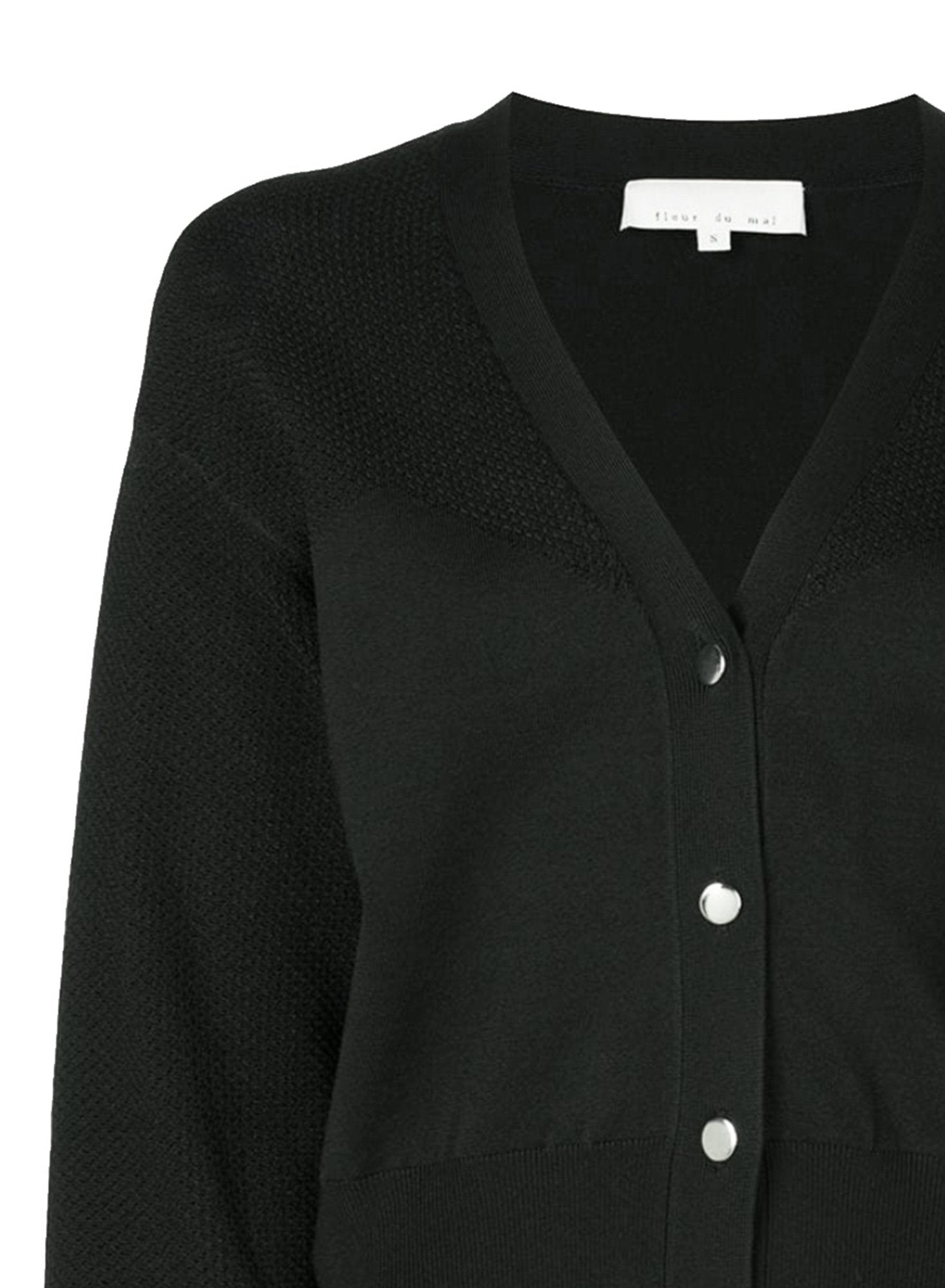 Pointelle Knit Cardigan