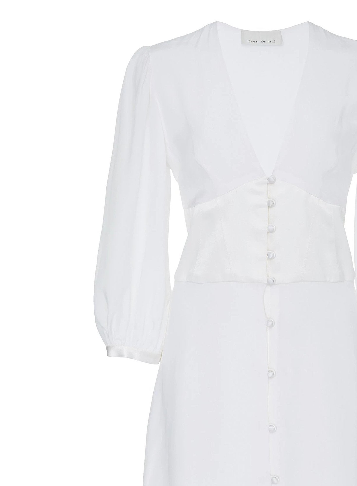 Corset V-Neck Dress