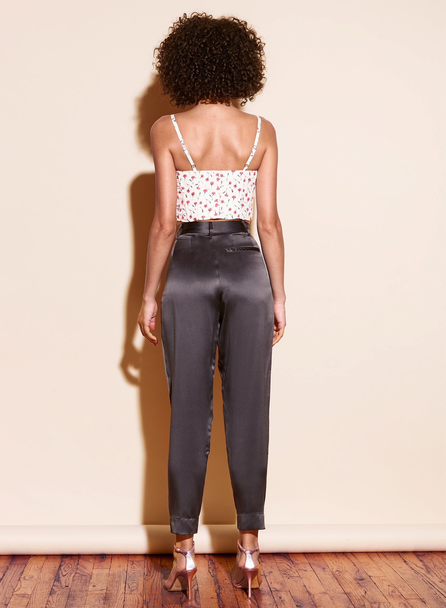 Straight Neck Corset Top