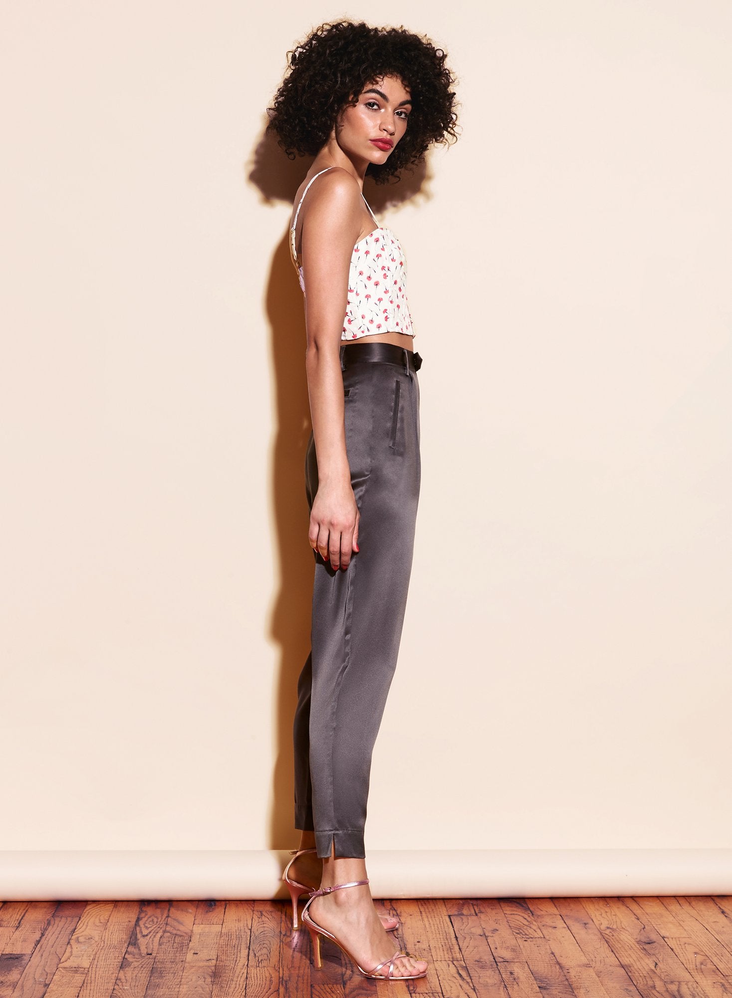 Straight Neck Corset Top