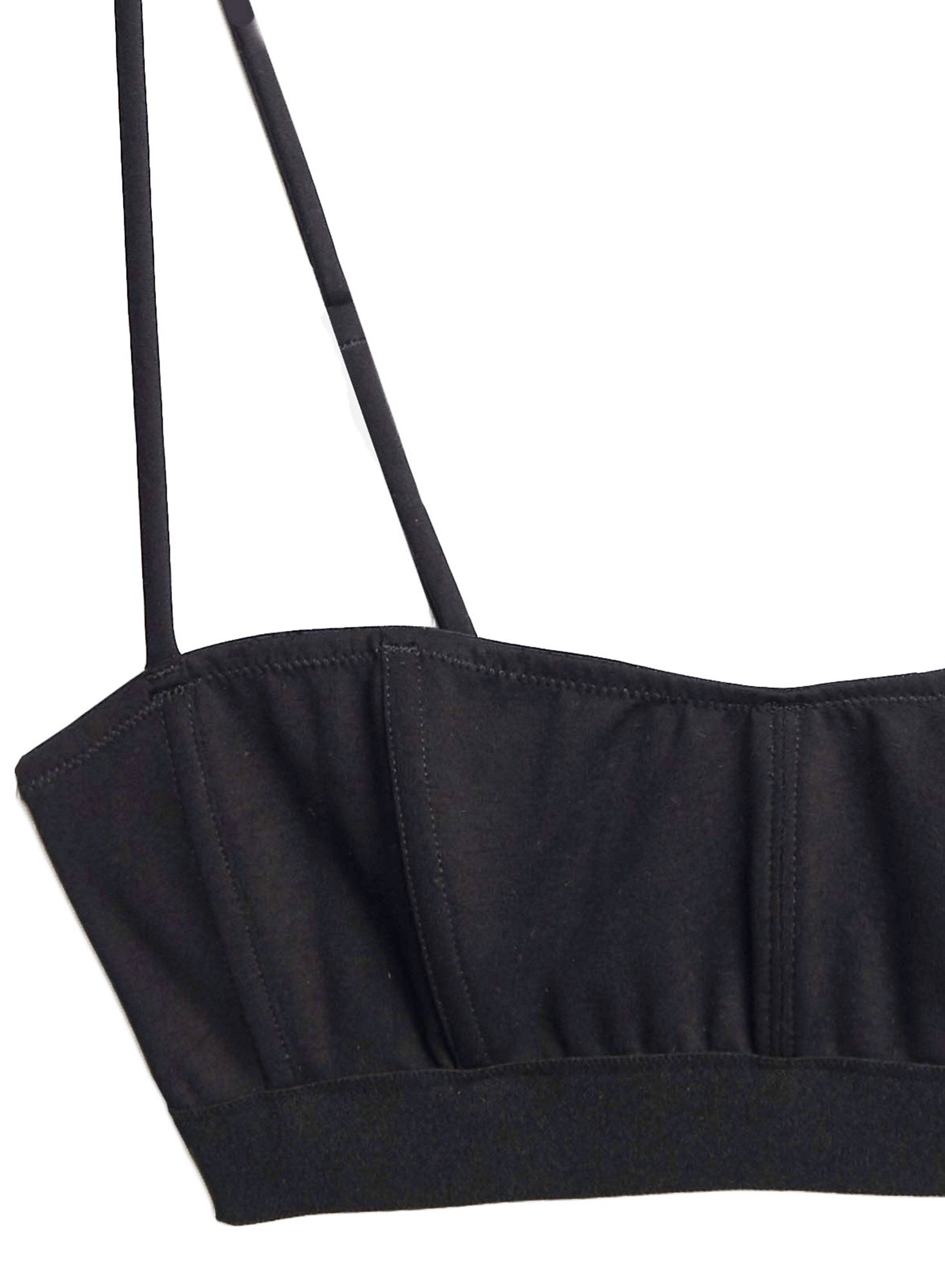 Cotton Powermesh Structured Bra