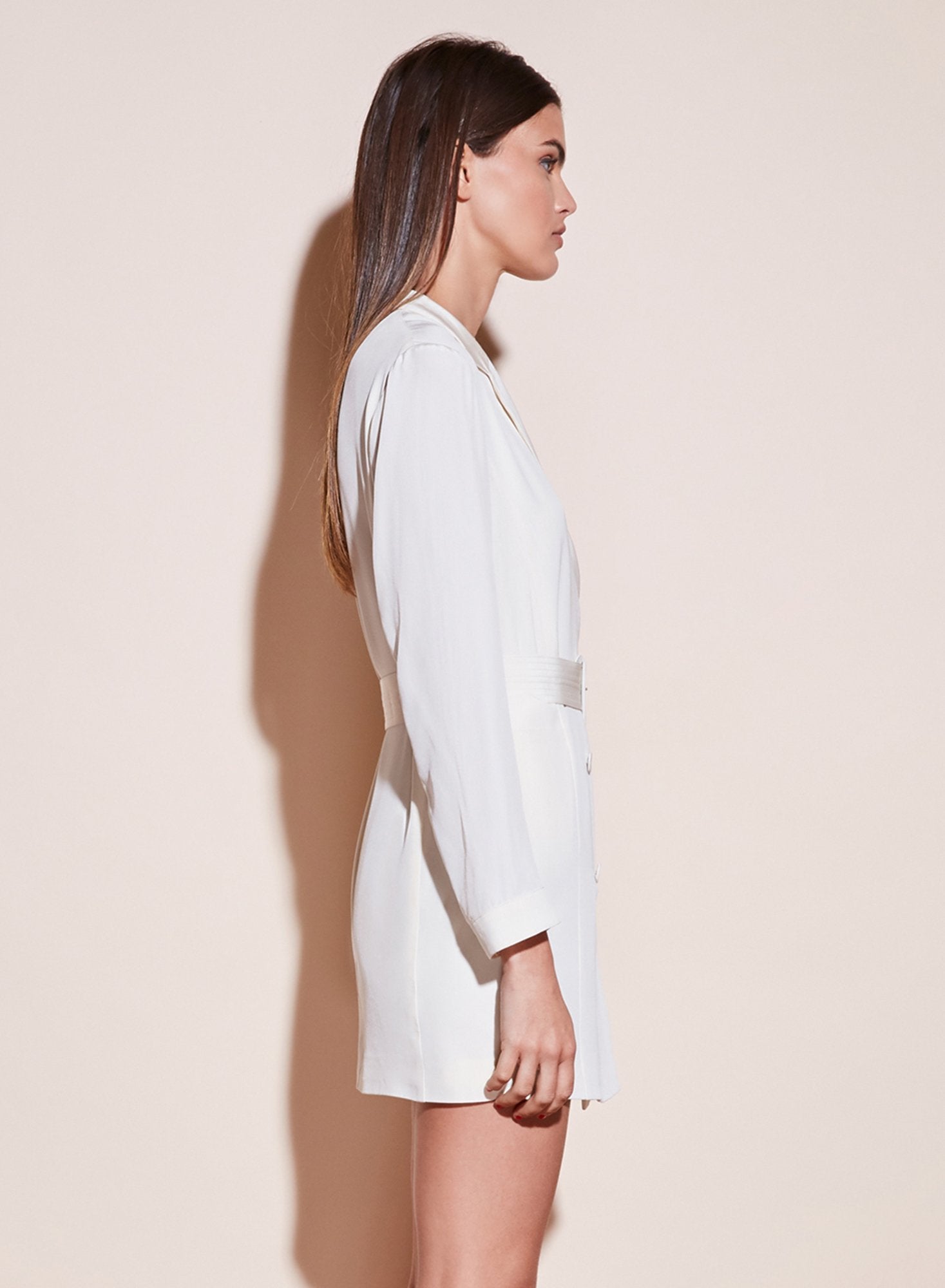 Belted Blazer Dress