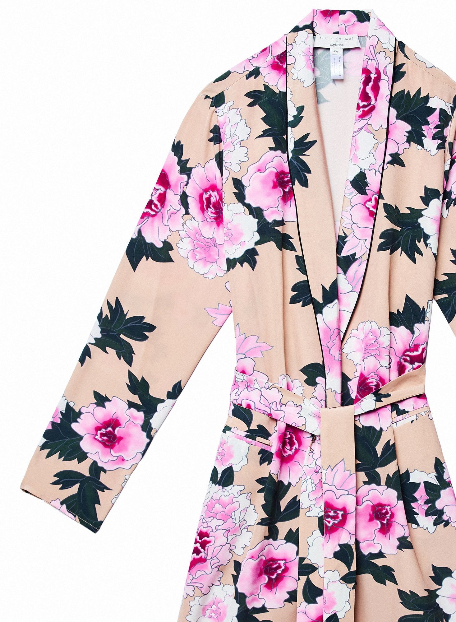 Fleur du Mal x The Coveteur Long Sleeve Robe