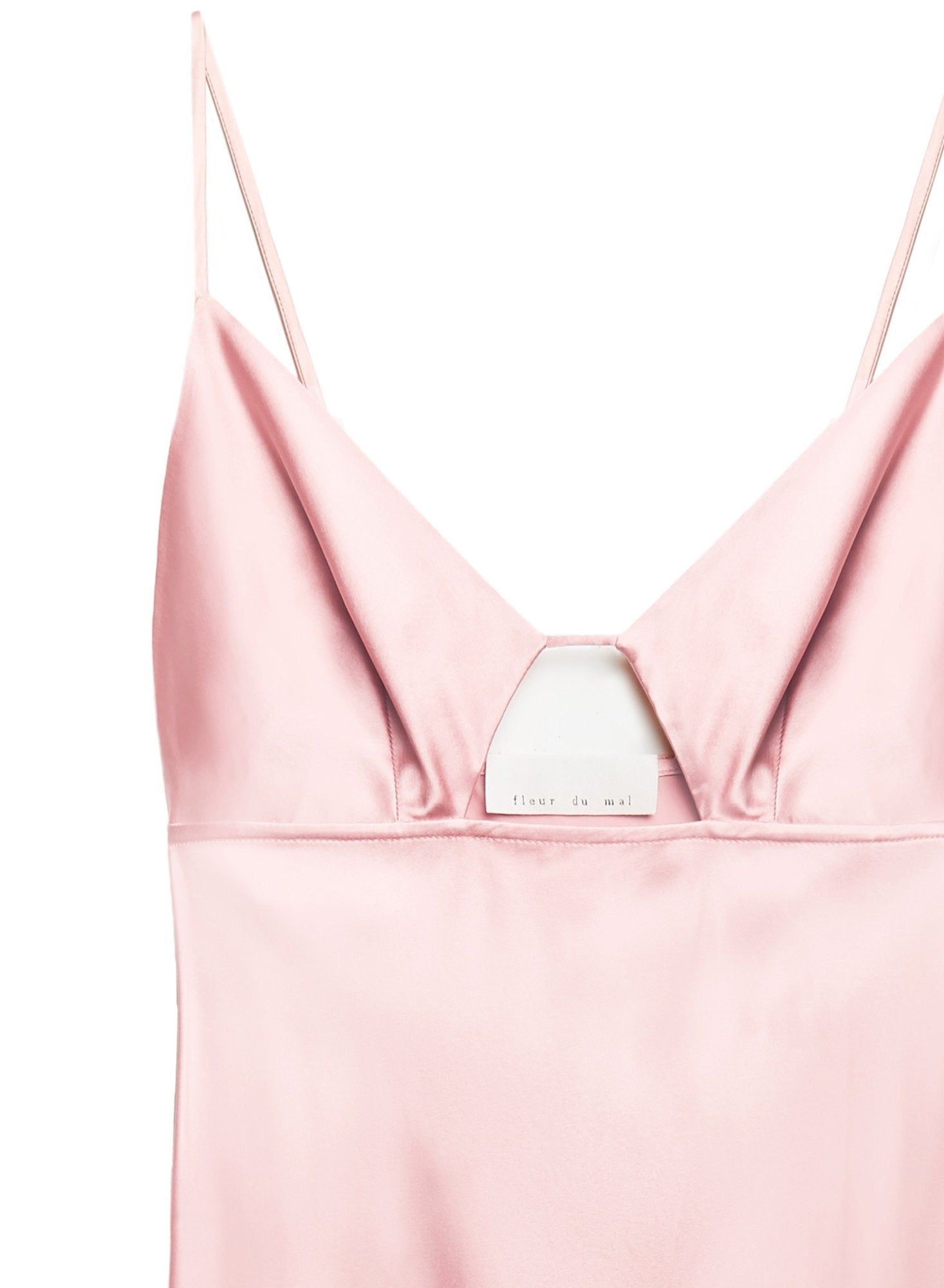 Keyhole Bias Slip Dress