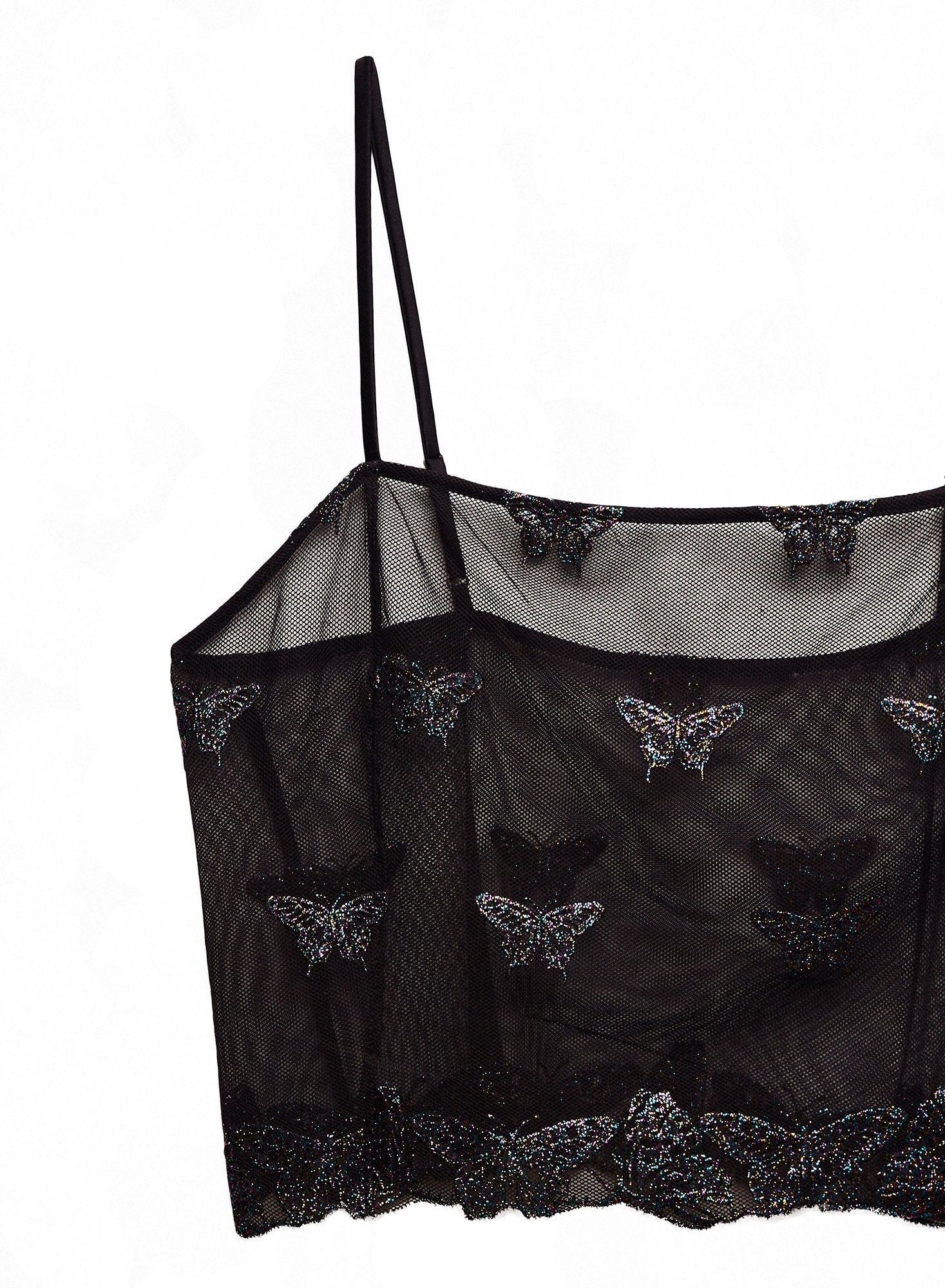 Butterfly Embroidered Cami