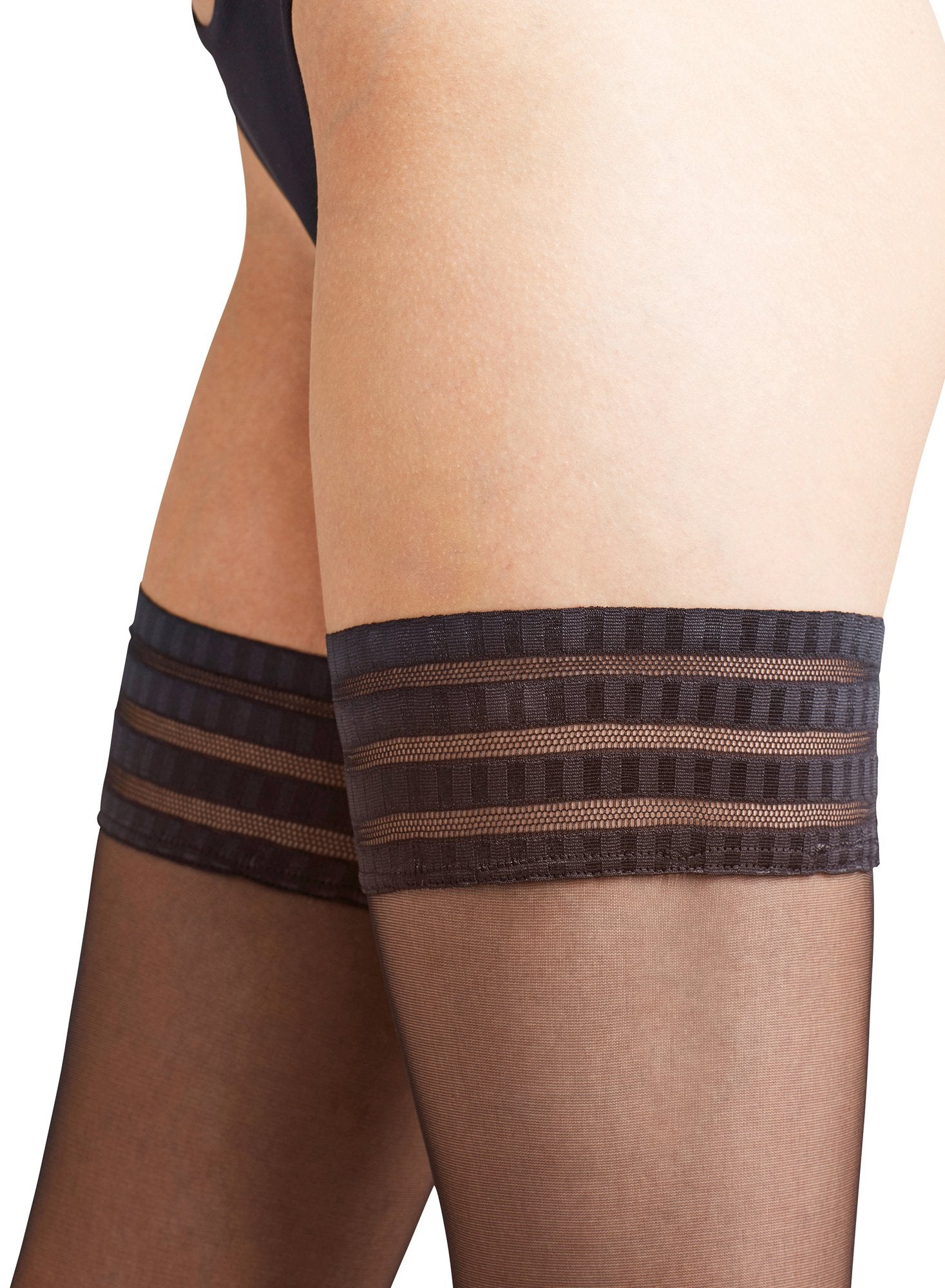Falke Pure Matt 20 Stay Up Stockings