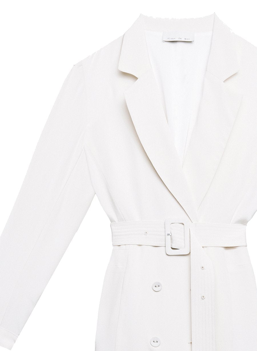 Belted Blazer Dress