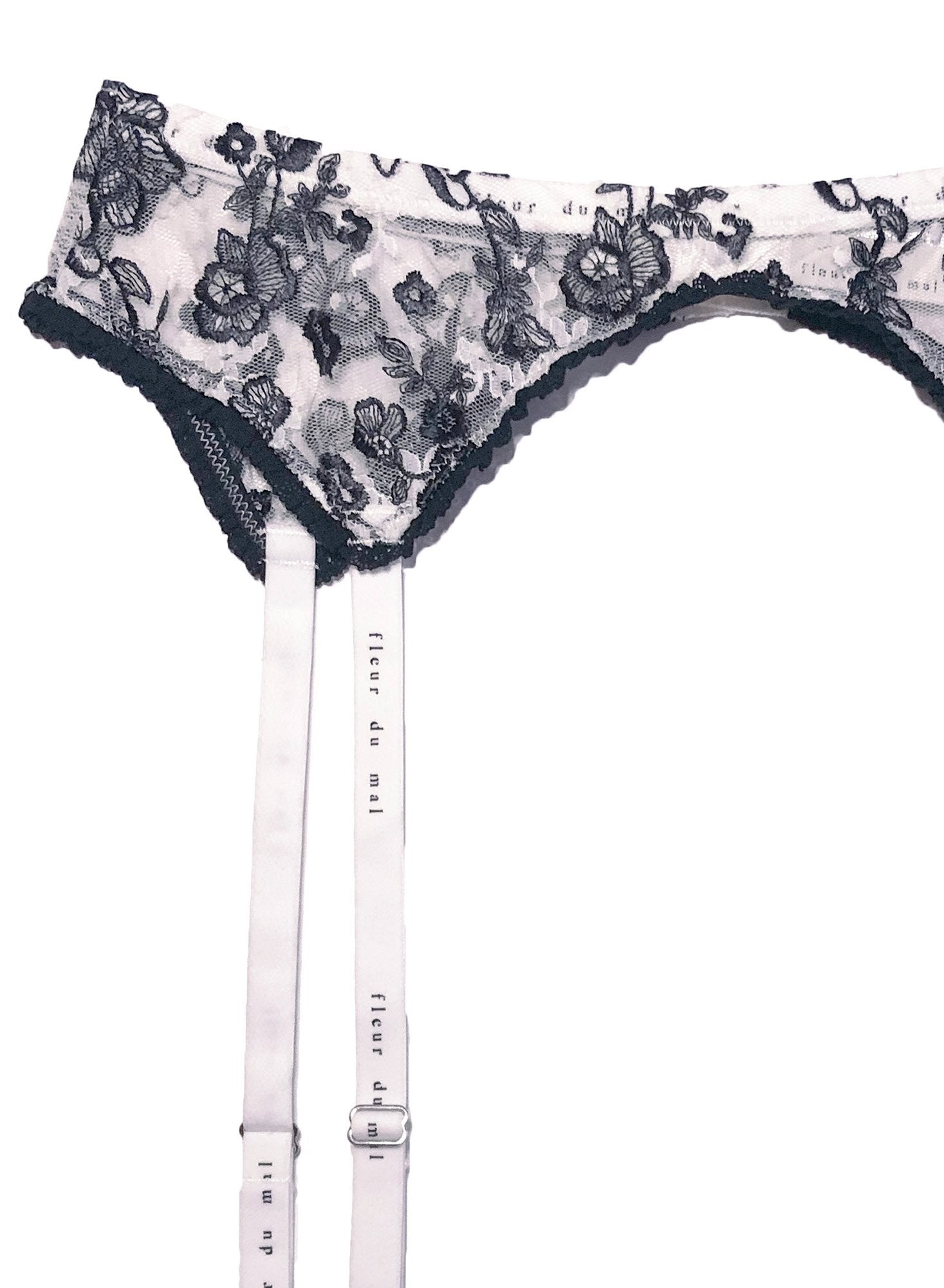 Forget Me Not Garter Belt