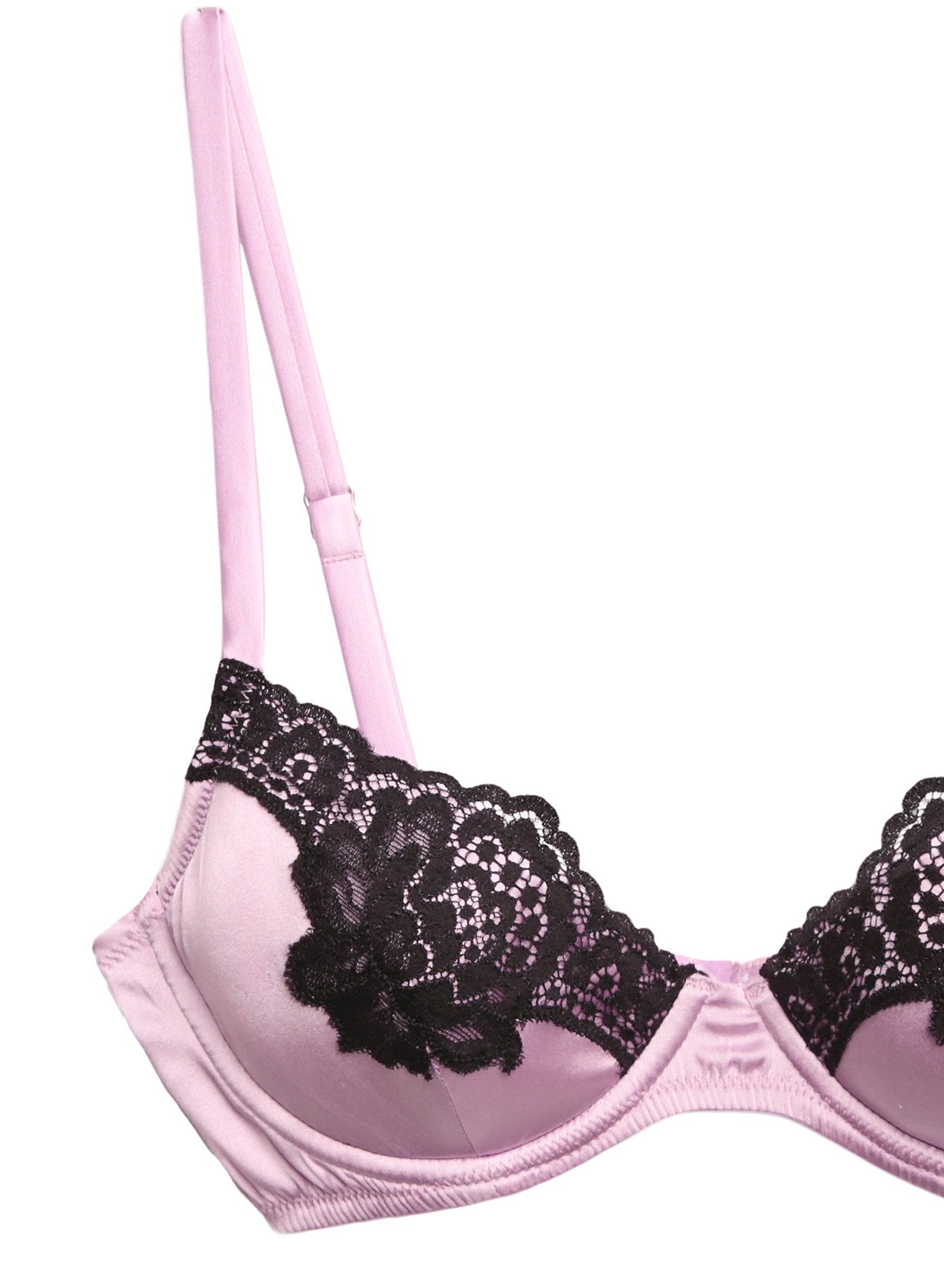 James Lace Lined Demi Bra