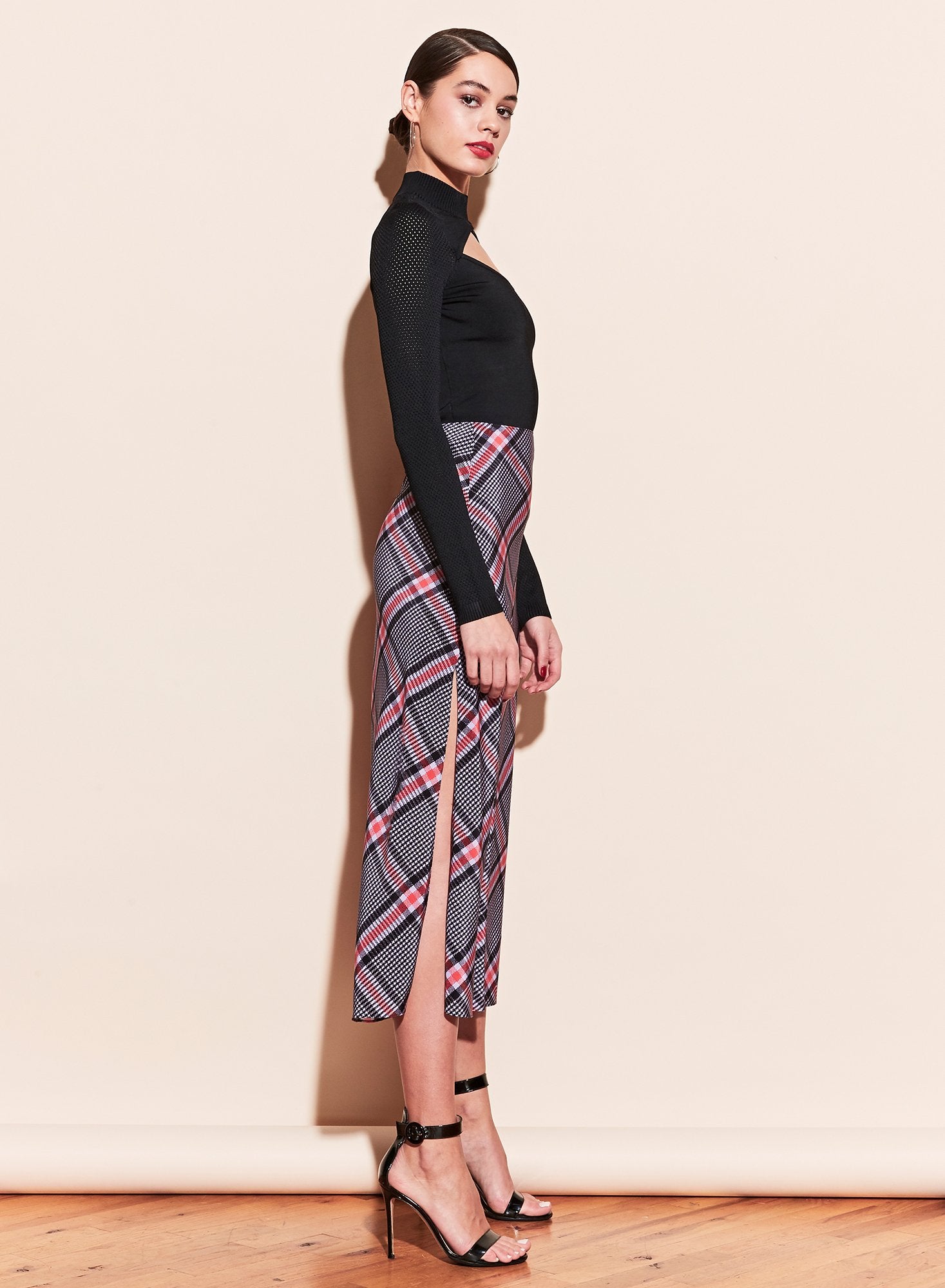 Midi Skirt With Slit