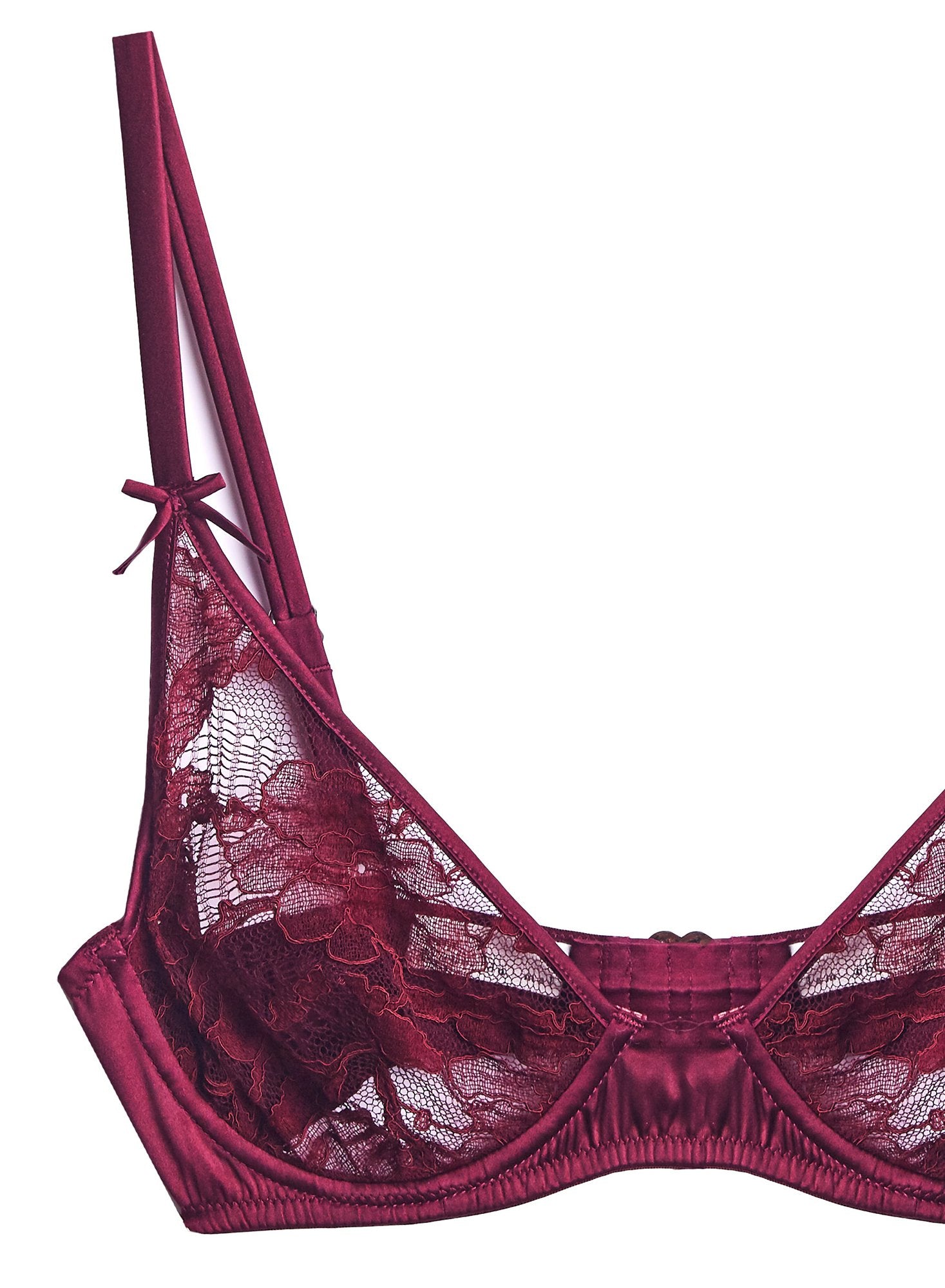 Fuller Cup Magnolia Lace Unlined Demi Bra