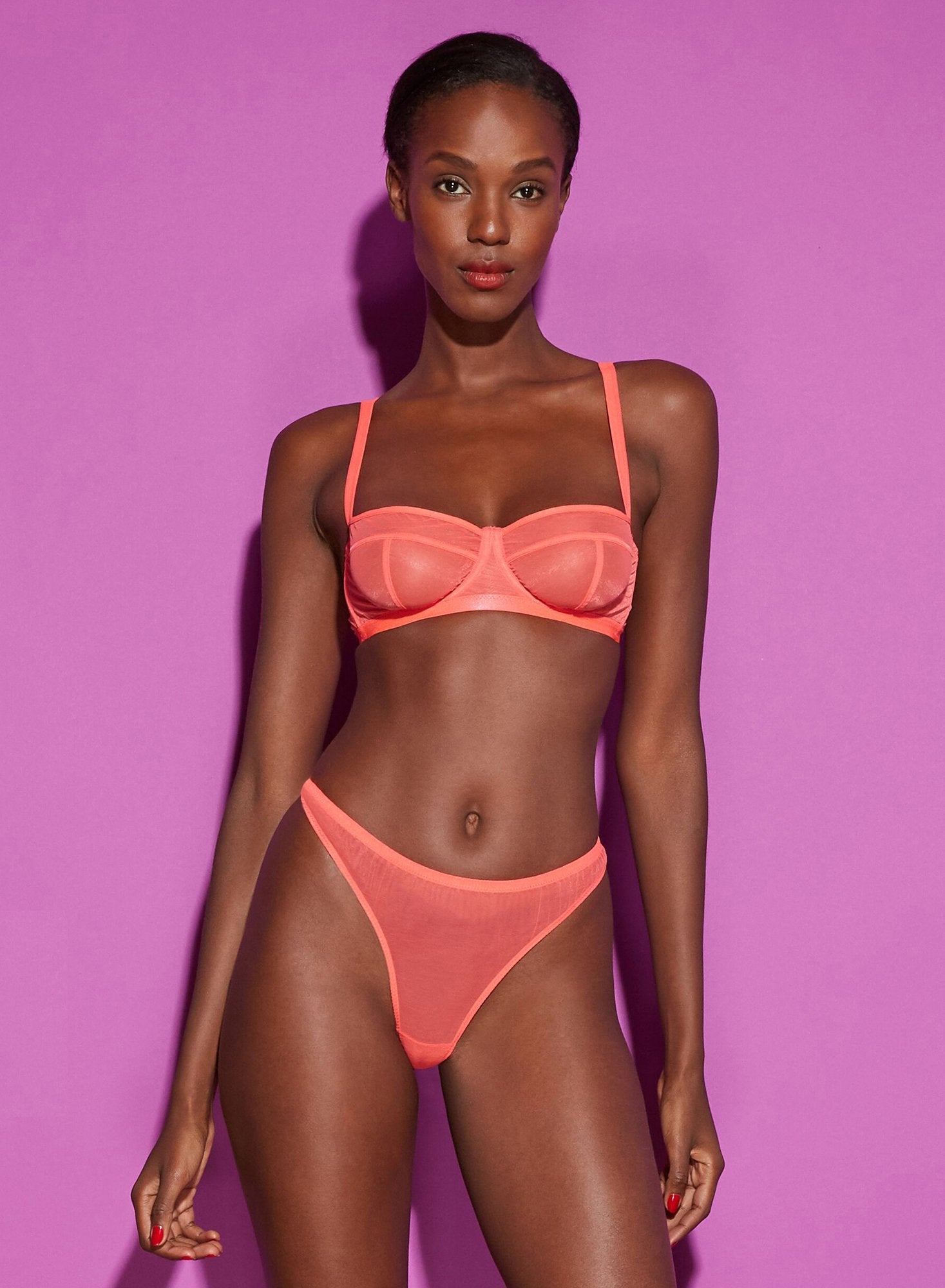 Tricot Thong