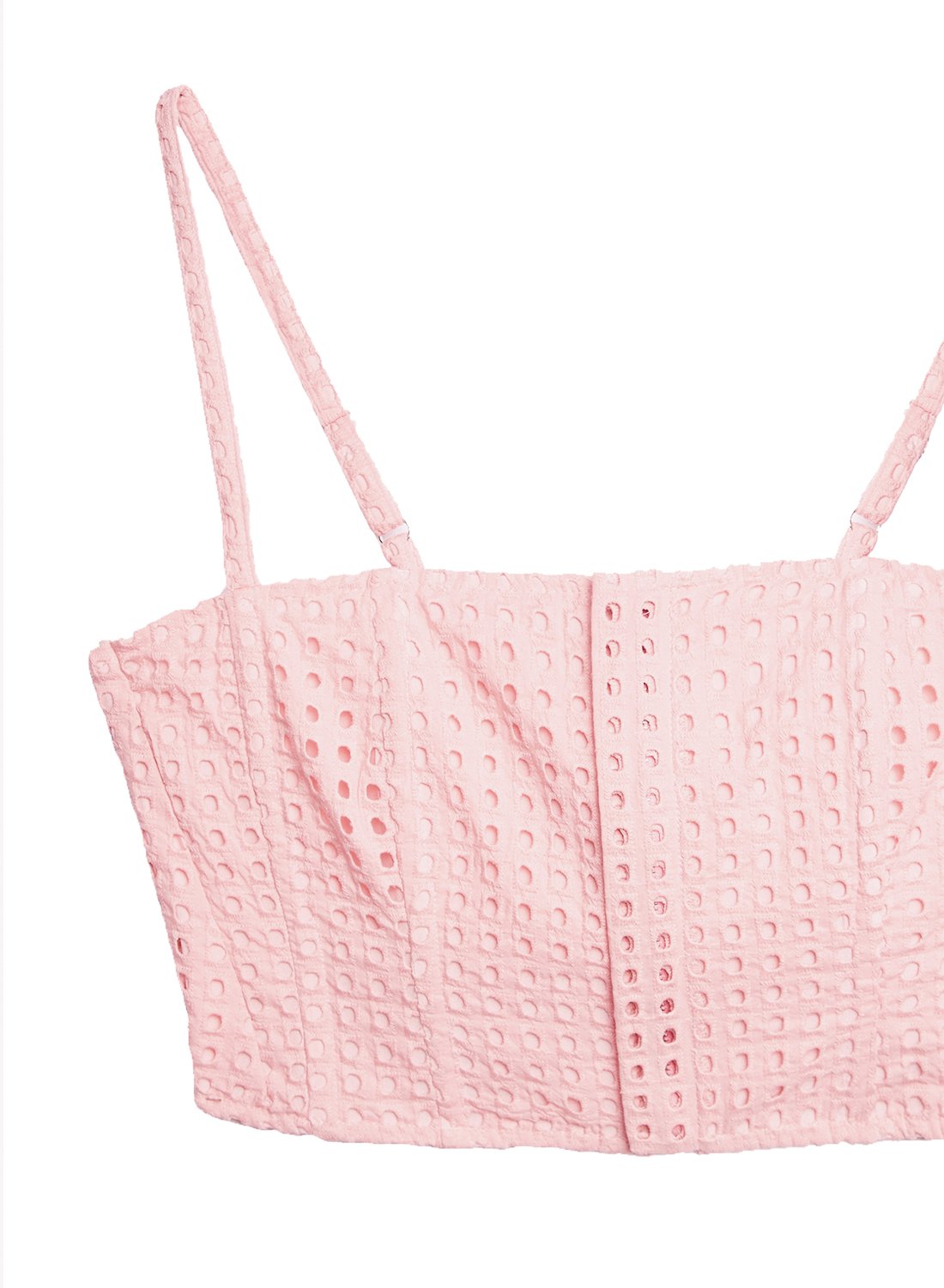 Eyelet Corset Top