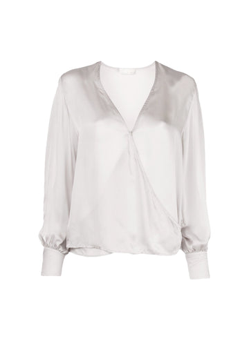 Platinum - Wrap Blouse | Fleur du Mal - DEMO