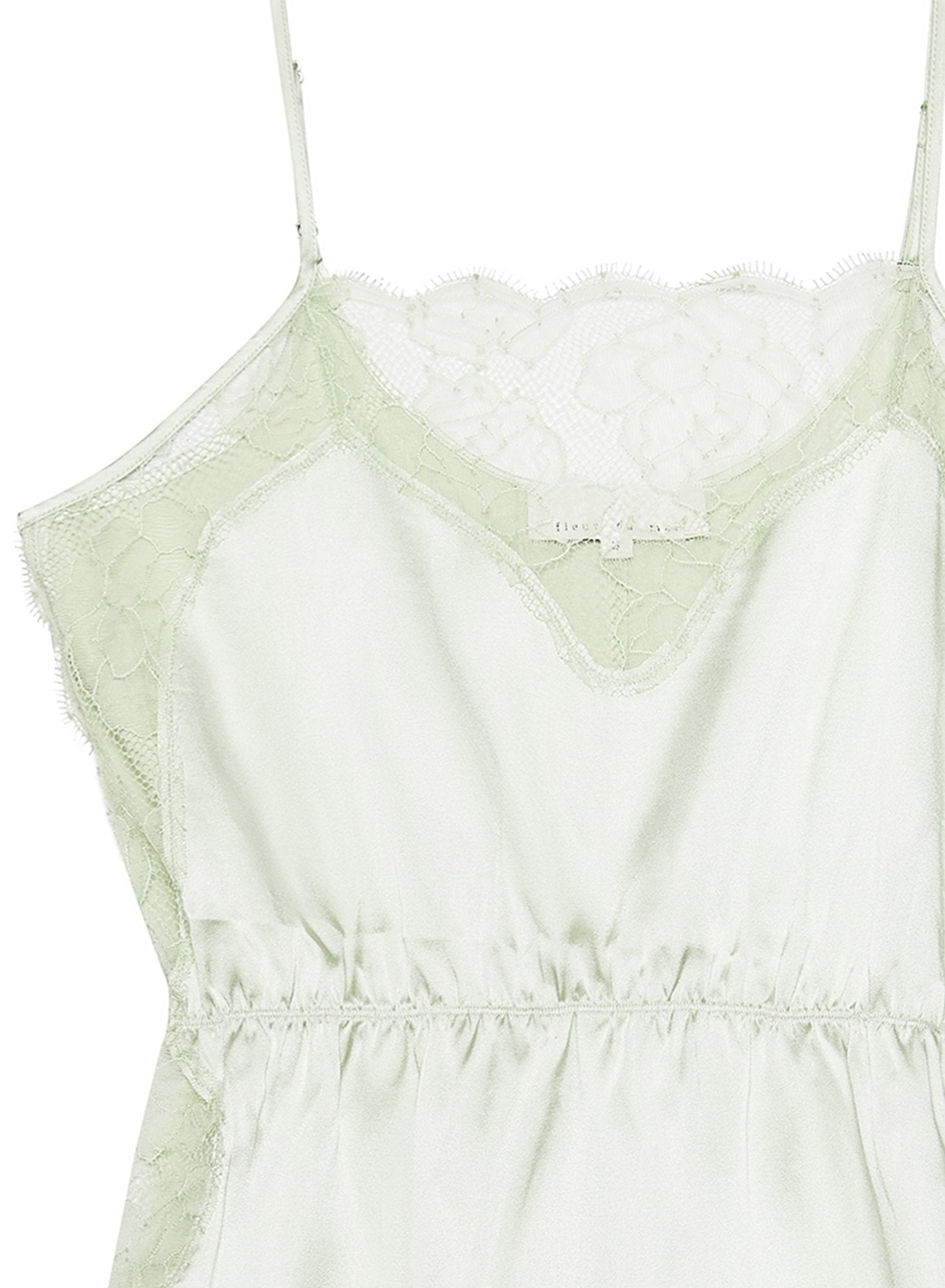 Satin Rose Lace Cami