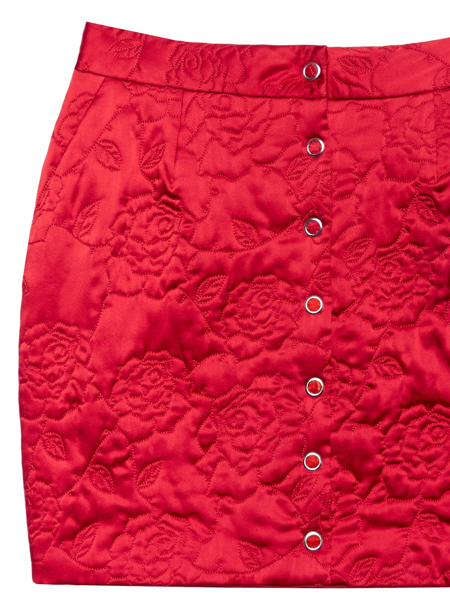 Rose Quilted Skirt