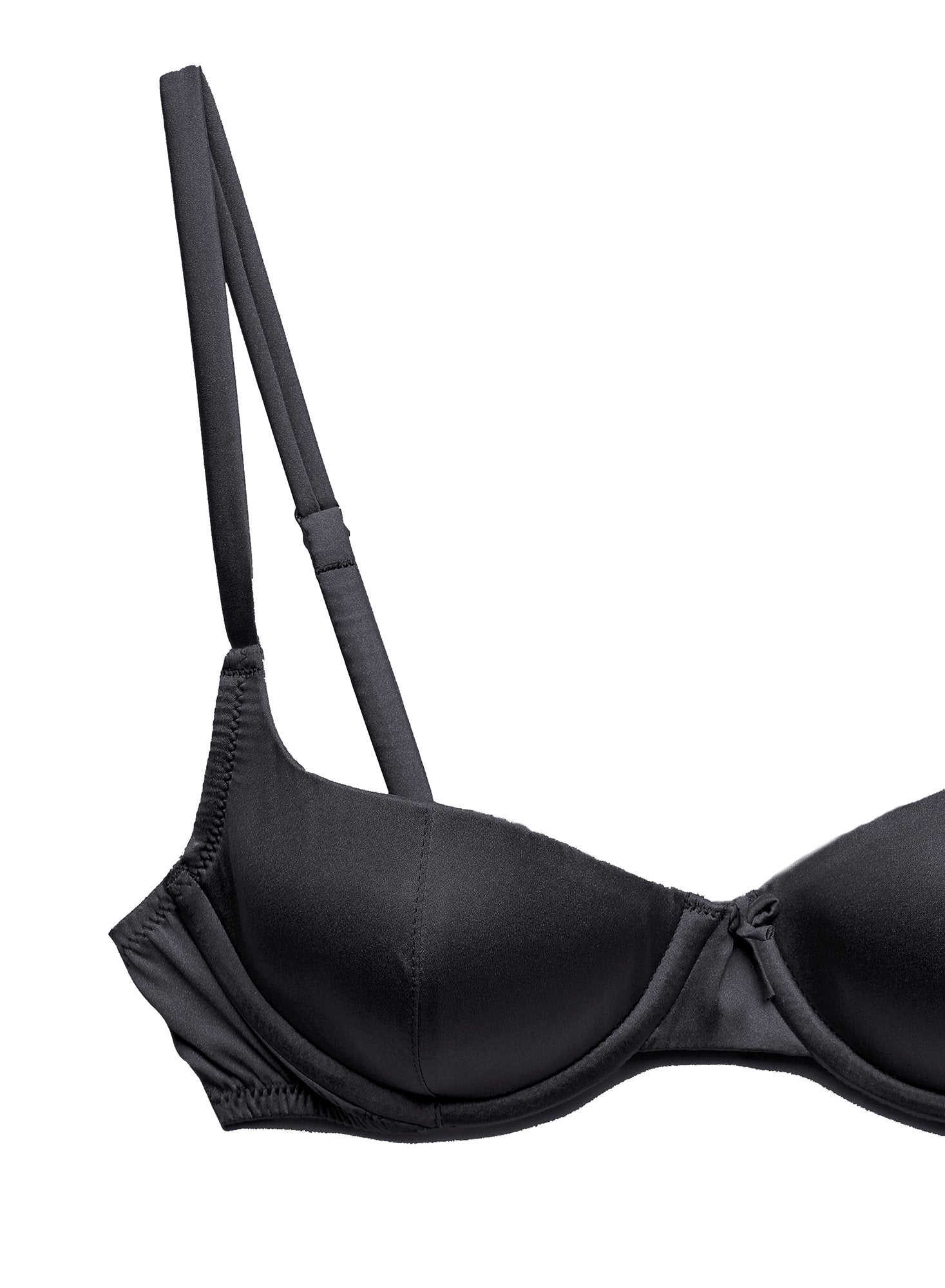 Satin Luxe Balconette Bra