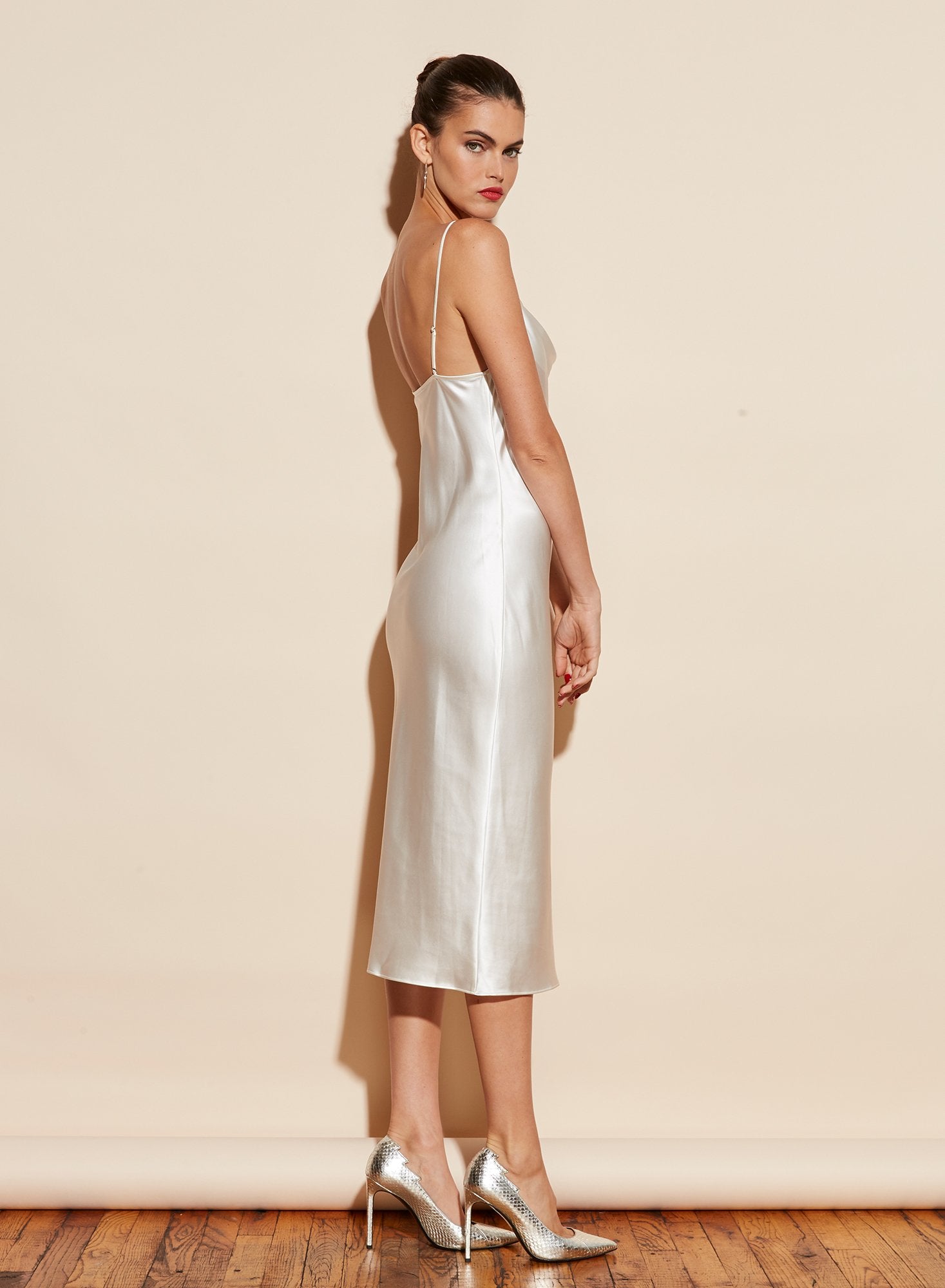 Cowl Neck Slip Dress