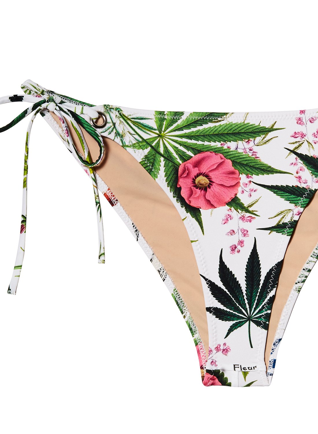 Grommet Tie Side Bikini Bottom