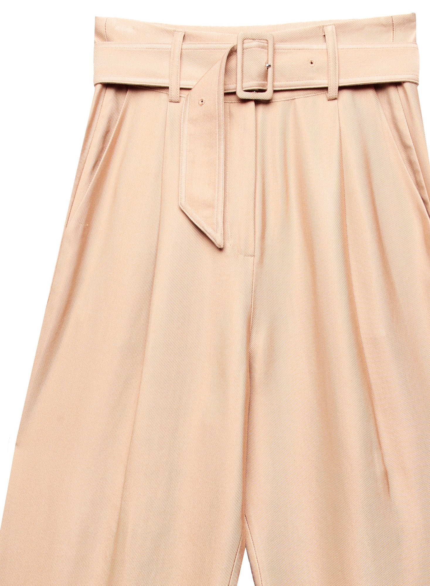Twill Belted Trouser