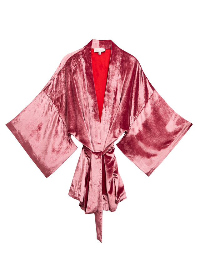 Lilas - Velvet Haori Kimono | Fleur du Mal - DEMO