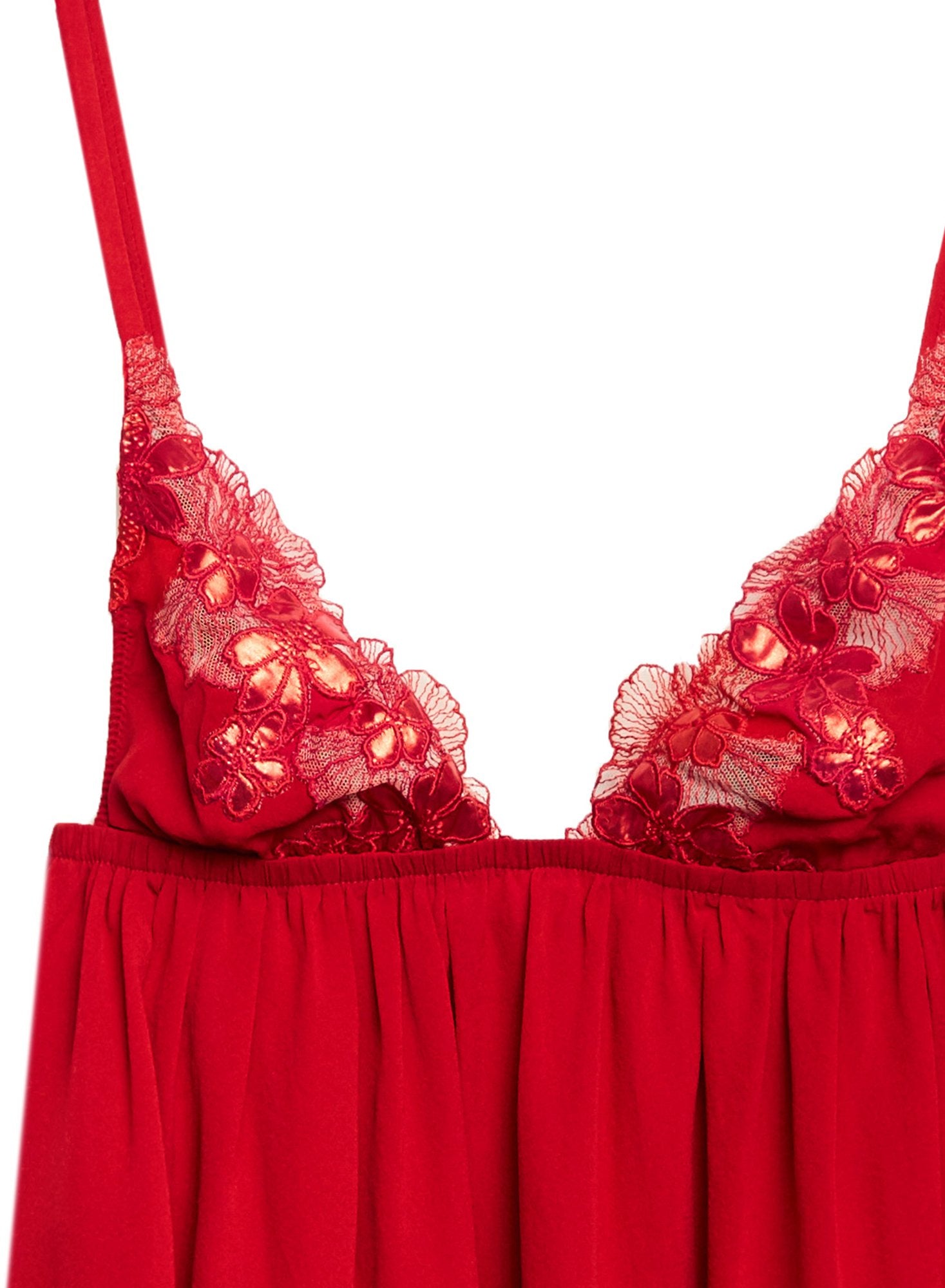 Violet Lace Babydoll