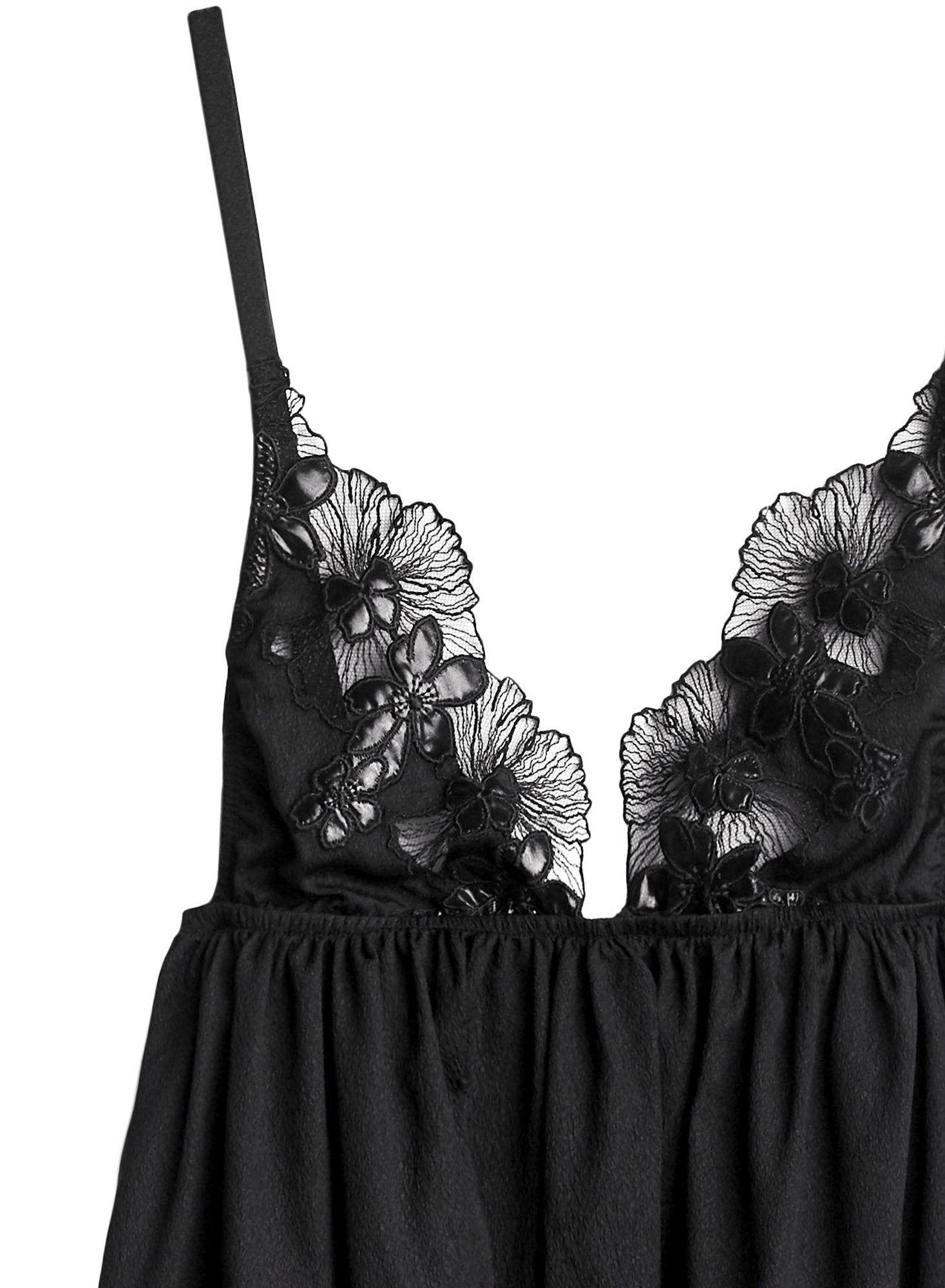 Violet Lace Babydoll