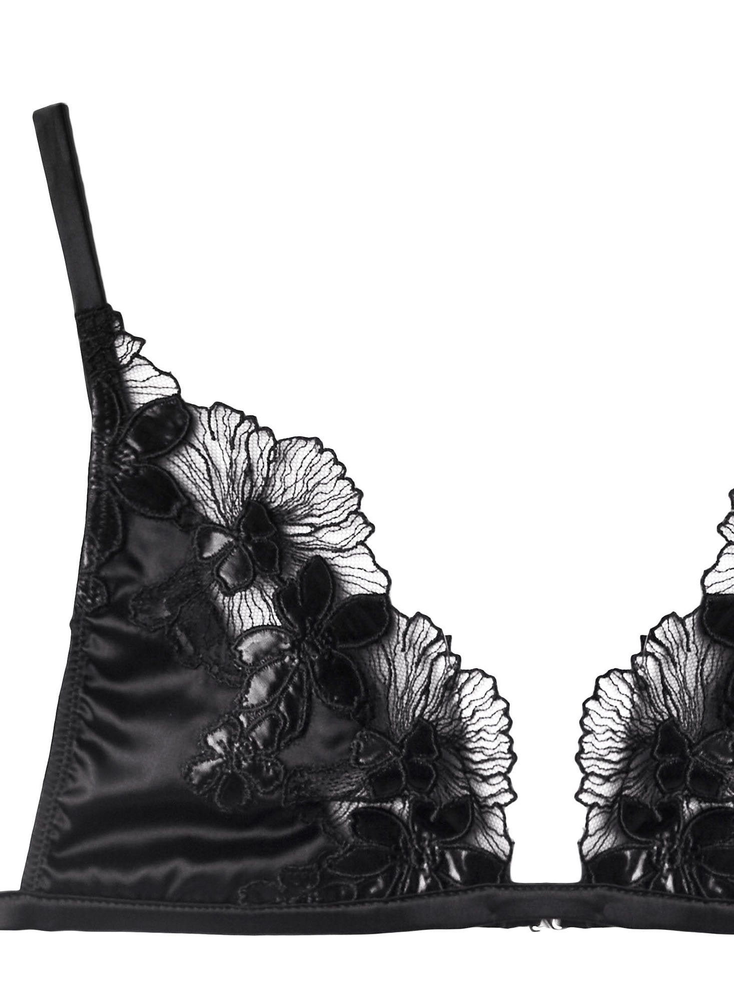 Violet Triangle Bra