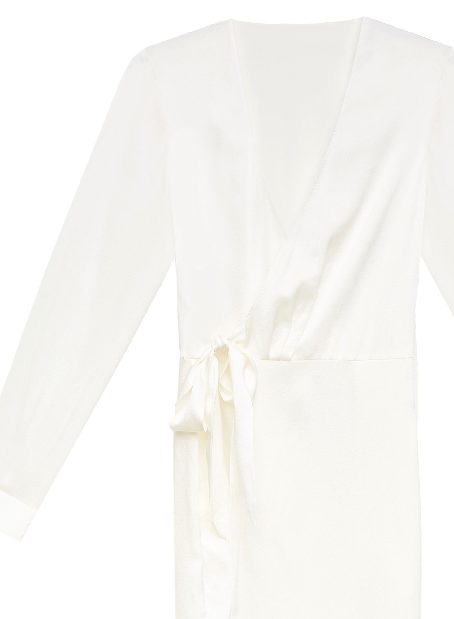 Washable Silk Wrap Robe