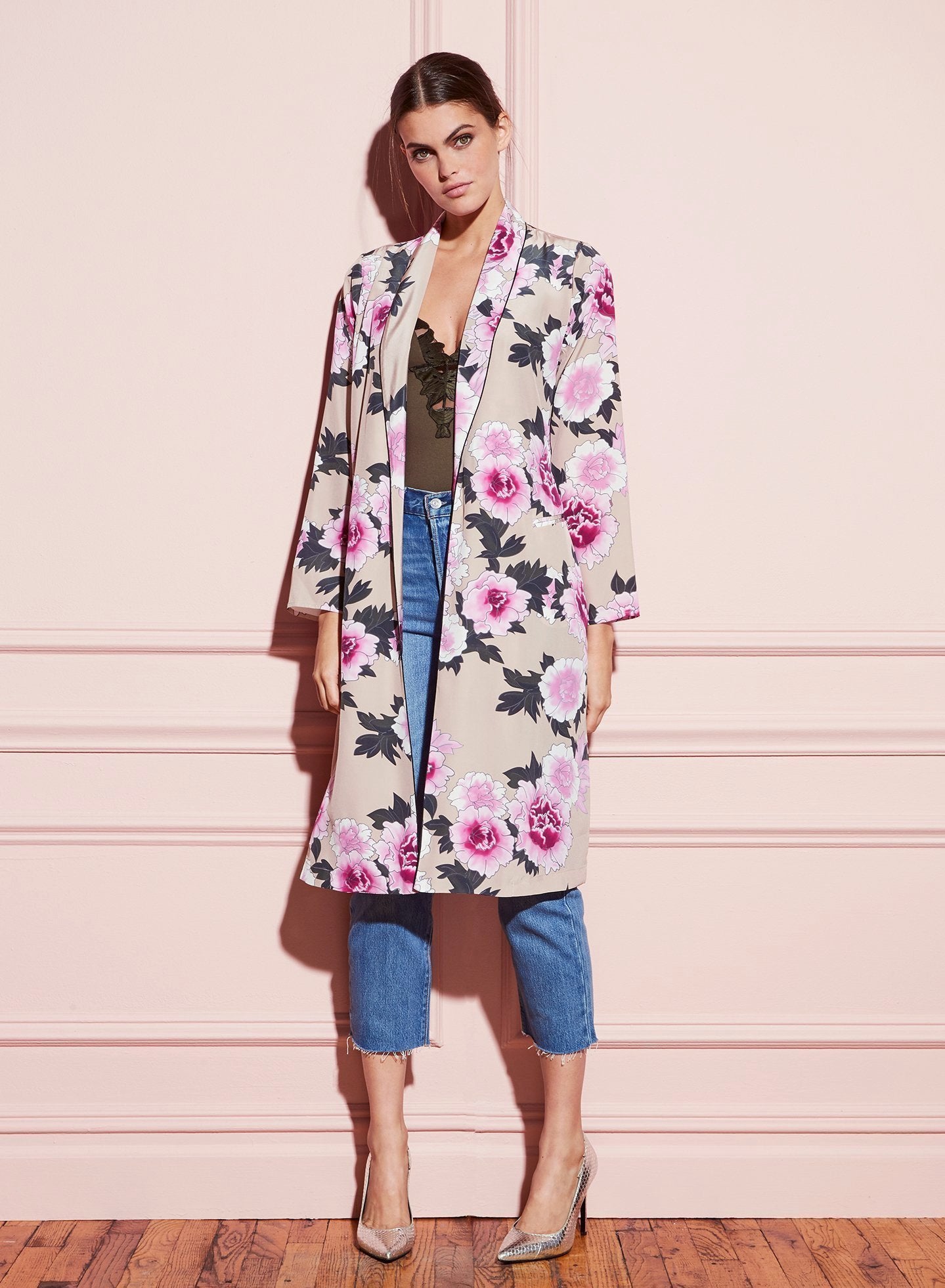 Fleur du Mal x The Coveteur Long Sleeve Robe