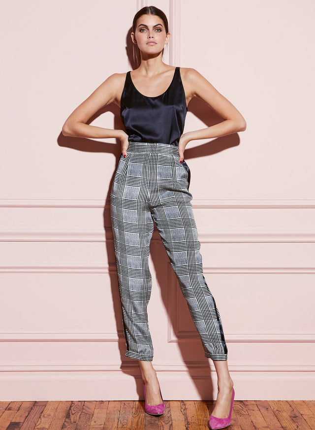 Black - Scoop Neck Cami | Fleur du Mal - DEMO