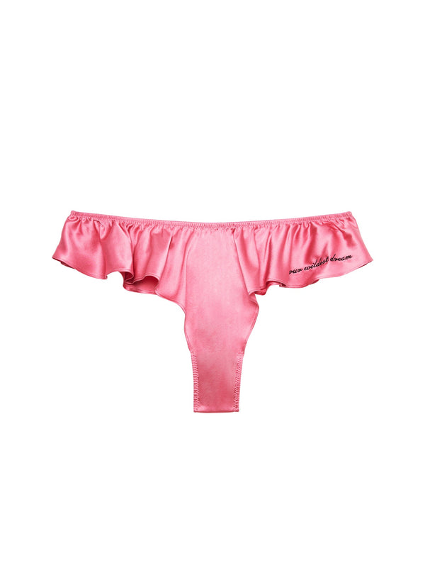 Pink cadillac - Luxe Flutter Panty | Fleur du Mal - DEMO
