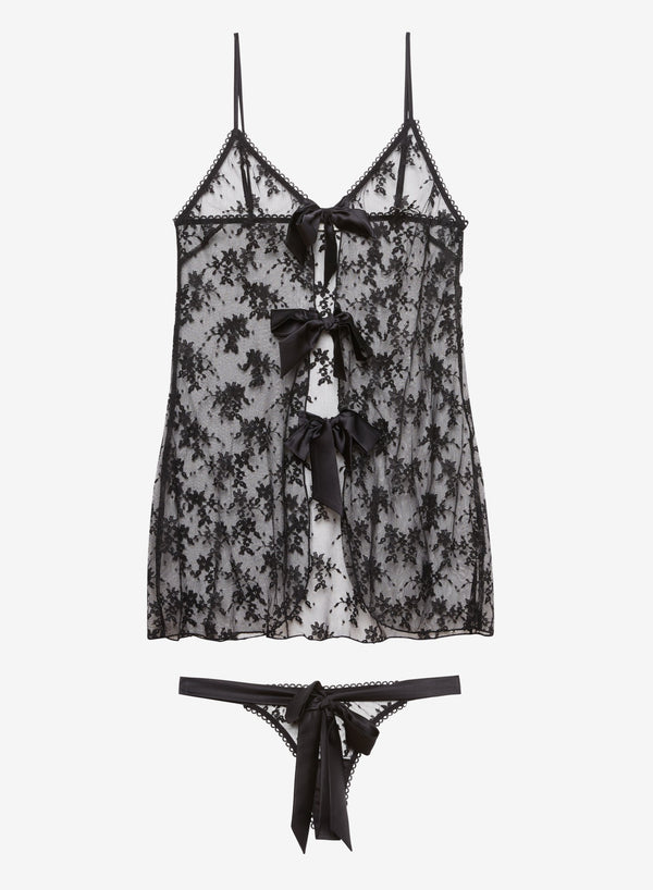 Black - Untie Me Gift Set | Fleur du Mal - DEMO
