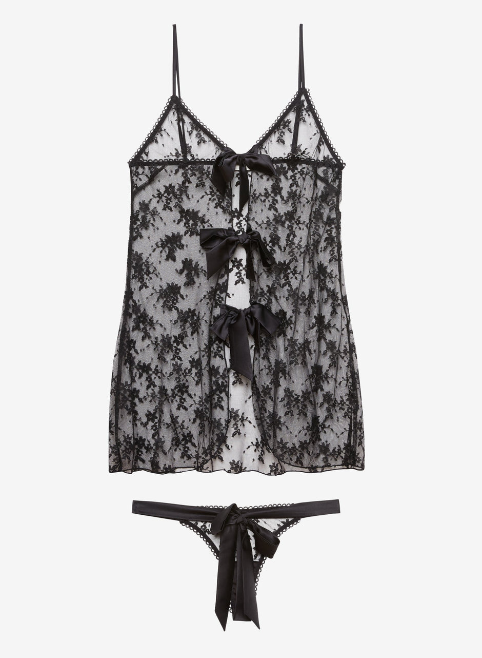 Black - Untie Me Gift Set | Fleur du Mal - DEMO
