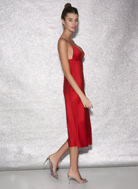 Keyhole Slip Dress