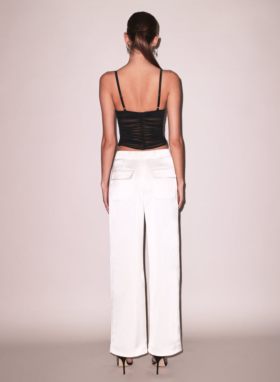 Vanilla - Satin Trouser | Fleur du Mal - DEMO