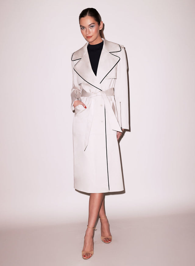 Biscotti - Twill Trench | Fleur du Mal - DEMO