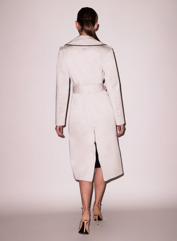 Biscotti - Twill Trench | Fleur du Mal - DEMO