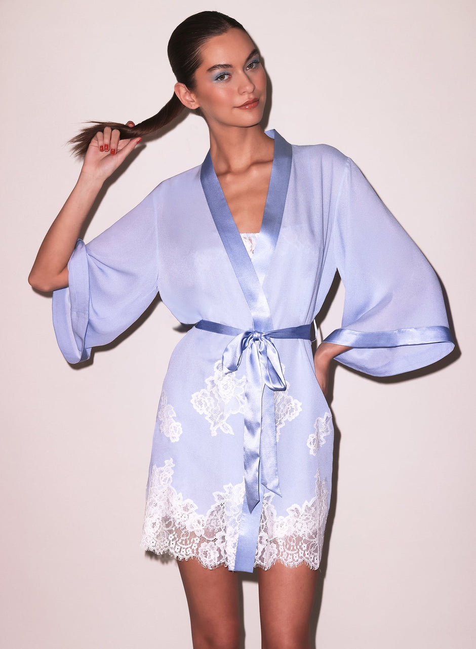 Cloud - Juliet Lace Robe | Fleur du Mal - DEMO