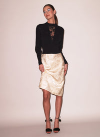 Juliet Lace Knit Sweater